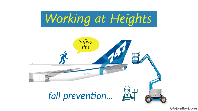 Working at height in Aviation
