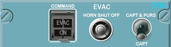 A320 Evacuation Panel