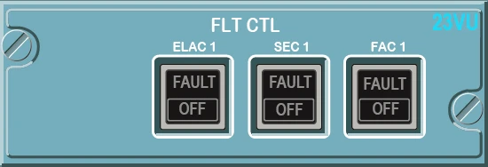 A320 FLT CTL PNL