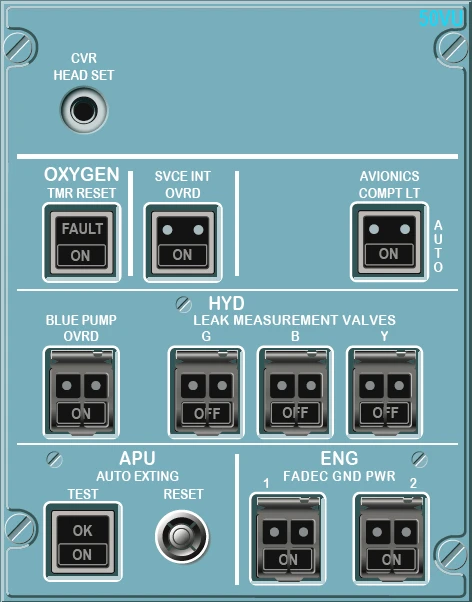 A320 Maintenance Panel