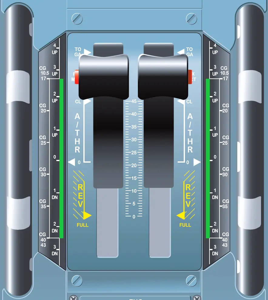 A320 T/R PNL