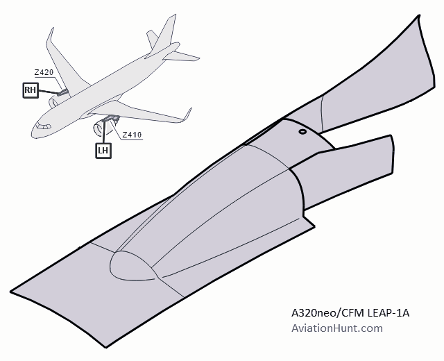 A320 Pylon Fairing Panels