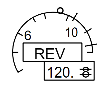 A320 EWD REV IND