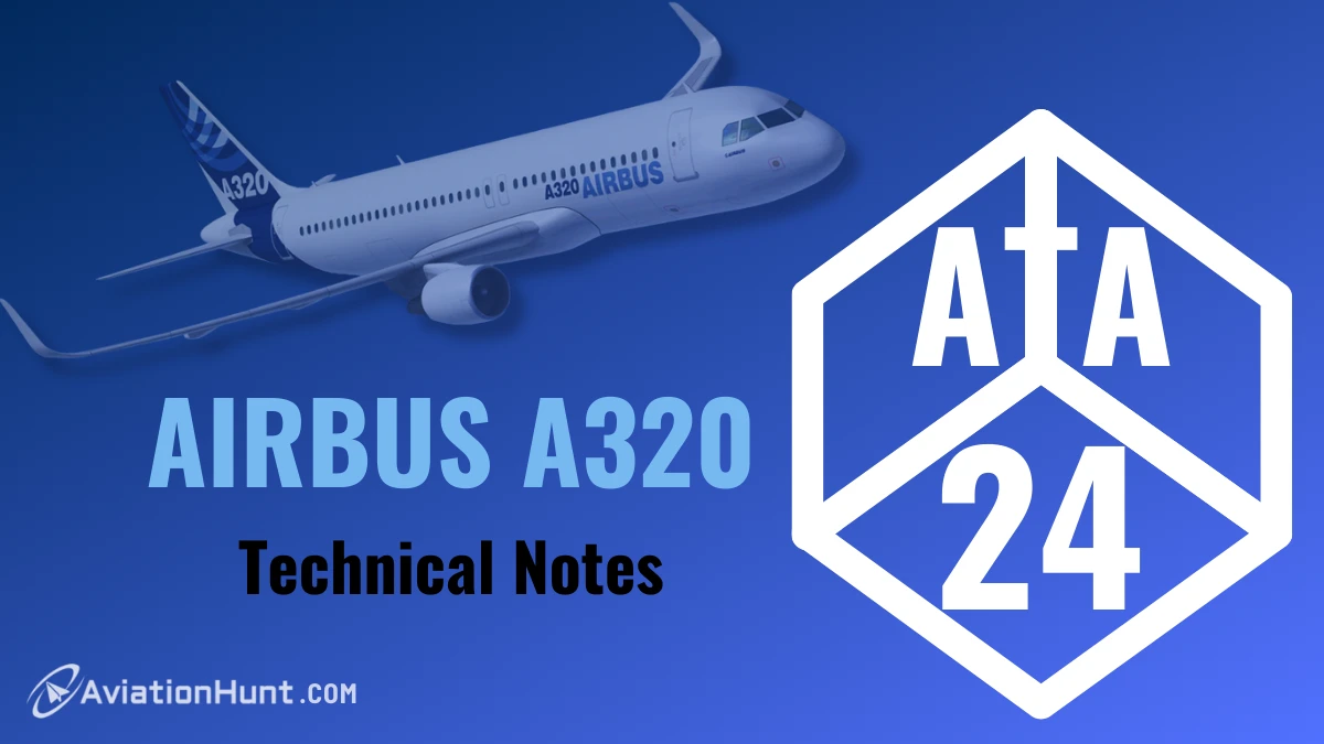 ATA 24: Airbus A320 (Technical Notes)