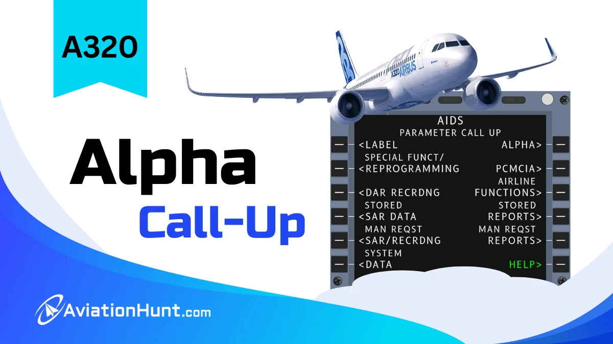 Airbus A320 Alpha Call Up List