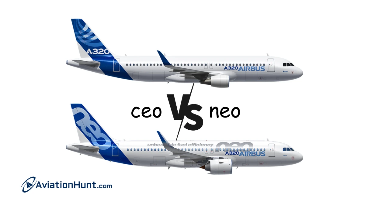 Airbus A320ceo vs A320neo