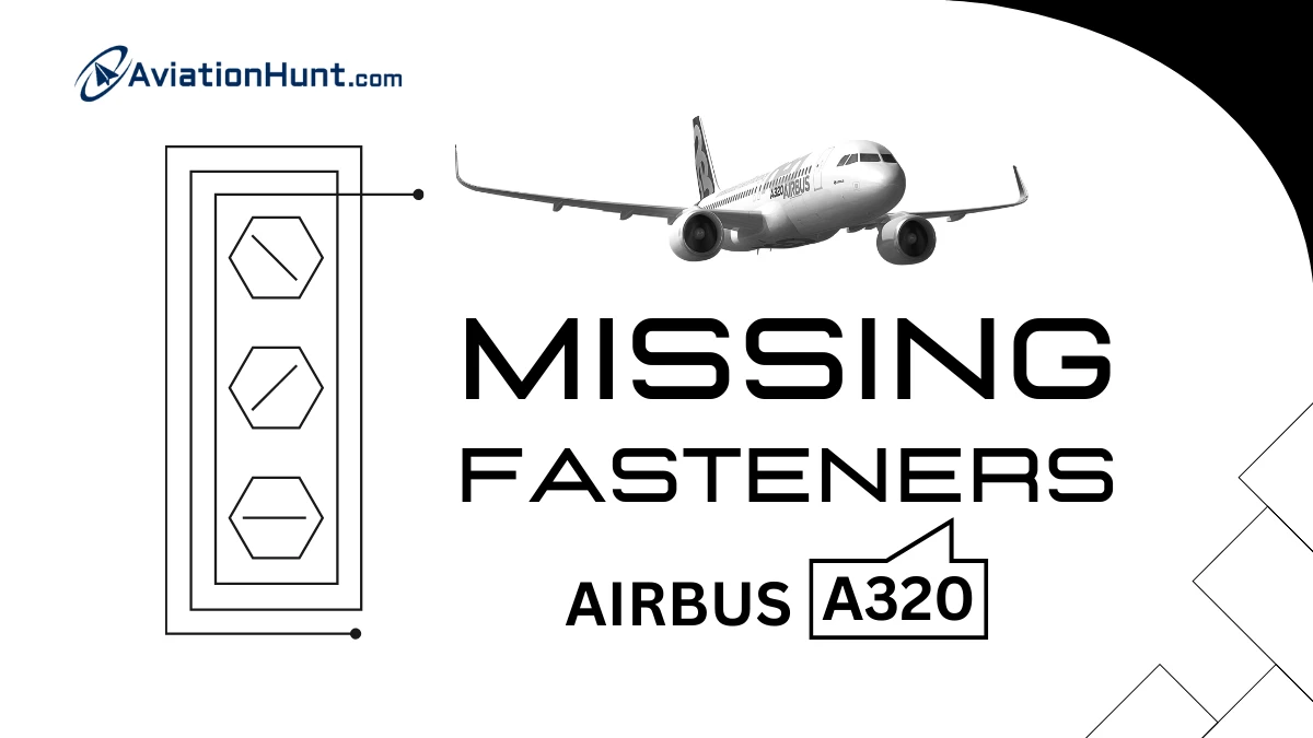 Airbus A320 Missing Fasteners
